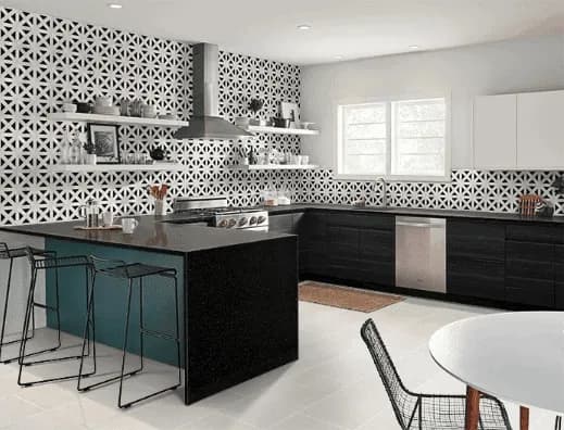 Black-Galaxy-Granite-Waterfall