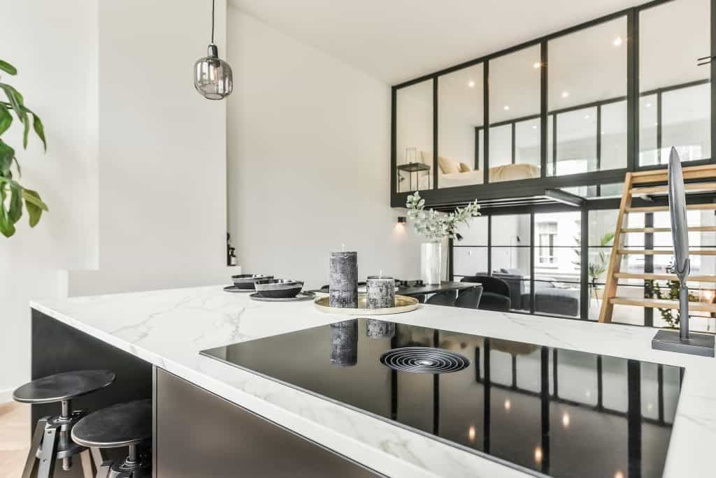 Elegant kitchen interior.