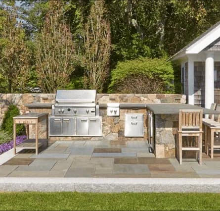 A modern kitchen design.