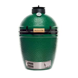 A Green Egg grill.