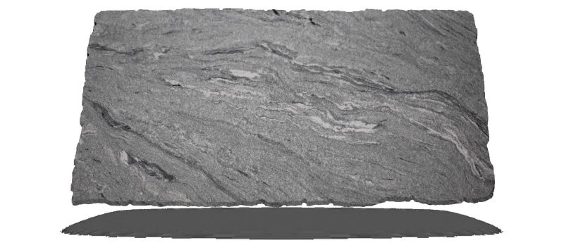 Smokey White Granite Countertop Example