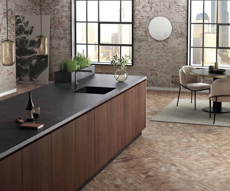 Corktown Quartz Countertop Example