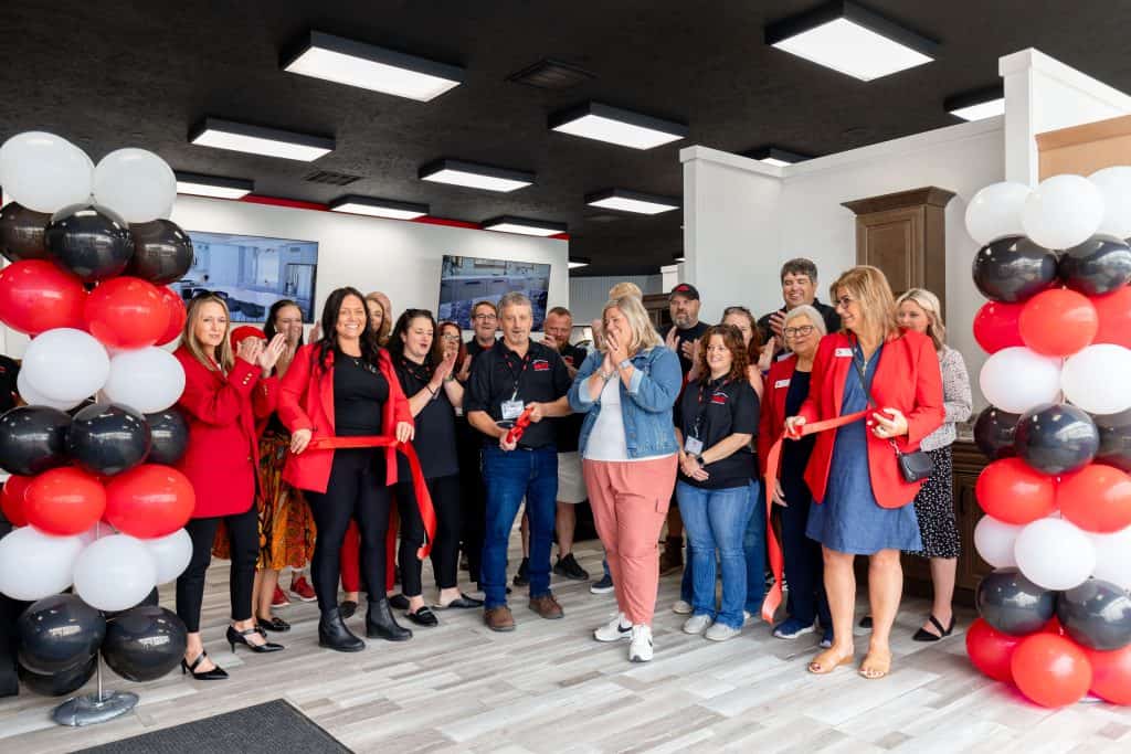 Ribbon Cutting Ceremony For MKD Kitchen and Bath Battle Creek Design Center Grand Re-Opening